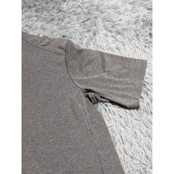 REI Activewear Shirt‎ Adult Size Large Gray Hiking Outdoors Stretch Mens Tshirt - Picture 6 of 9